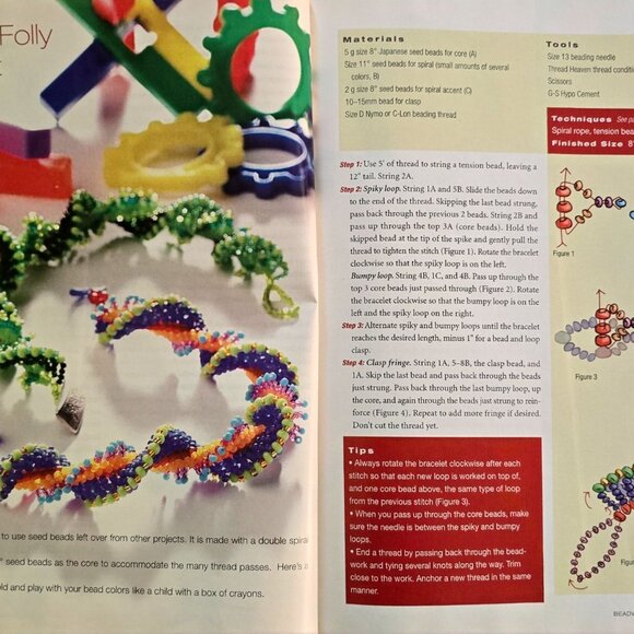 Beadwork Magazine October November 2005 Bring On The Bracelets - Picture 8 of 16